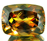 Золотистый сфен 4,31 карат 