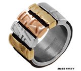 Стильное кольцо от «Miss Sixty» Не указан