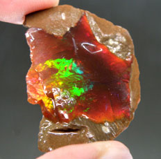 Эксклюзив! "Шоколадный" опал 50,79 карат