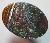 Эксклюзив! КРУПНЫЙ болдер опал 68,36 карат 