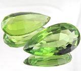 Пара перидотов 5,63 карат 