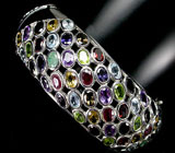 Превосходный браслет с самоцветами Серебро 925