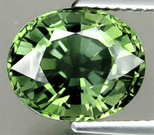 Зеленый турмалин 5,1 карат