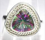 Элегантный комплект с мистик-топазами Серебро 925