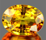 Кольцо с золотистым сапфиром и бриллиантами Золото