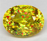 Роскошный яркий сфен 6,02 карат 