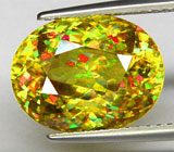 Роскошный яркий сфен 6,02 карат 