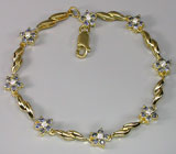 Браслет из коллекции "Mia" с сапфирами Серебро 925