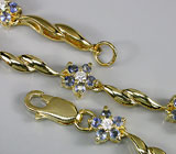 Браслет из коллекции "Mia" с сапфирами Серебро 925