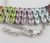 Колье от D&J Magic Jewelry с самоцветами Серебро 925