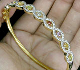 Браслет из коллекции "Mia" с самоцветами Серебро 925