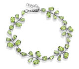 Комплект от D&J Magic Jewelry с перидотами