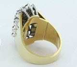 Массивное кольцо с бриллиантами Золото