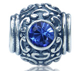 Подвеска с кубиком циркония Серебро 925