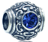 Подвеска с кубиком циркония Серебро 925