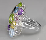 Кольцо из коллекции "Multistone" с самоцветами Серебро 925