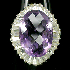 Кольцо из коллекции "Beau Monde" с превосходным аметистом