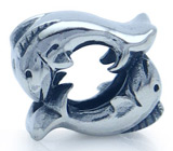 Миниатюра "Рыбы" Серебро 925