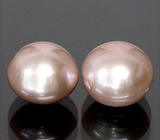 Пара радужных жемчужин 15,64 карат 