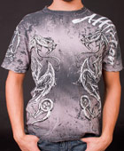 Футболка Affliction Spiker Slither grey