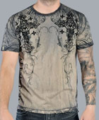 Футболка Affliction Spiker Stone grey