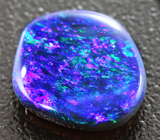 Australian solid black opal (Австралийский черный опал) 2,51 карат