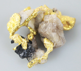 Quartz with gold (Кварц с золотом) 1,69 карата Не указан