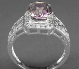 Кольцо с великолепной розовой шпинелью Серебро 925