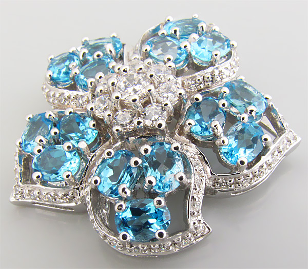 Кулон из коллекции "Sunshine" с топазами