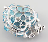 Кулон из коллекции "Sunshine" с топазами Серебро 925