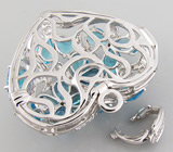 Кулон из коллекции "Sunshine" с топазами Серебро 925