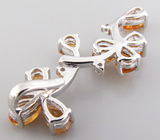 Кулон из коллекции "Sunshine" с цитринами Серебро 925