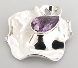 Кулон из коллекции "Sunshine" с аметистом Серебро 925