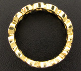 Изящное кольцо из коллекции "Mia" с демантоидами Серебро 925