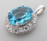 Кулон из коллекции "Sunshine" с топазом Серебро 925