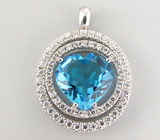 Кулон из коллекции "Sunshine" с топазом Серебро 925