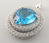 Кулон из коллекции "Sunshine" с топазом Серебро 925