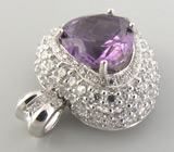 Кулон из коллекции "Sunshine" с аметистом Серебро 925