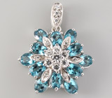 Кулон из коллекции "Sunshine" с топазами Серебро 925