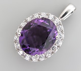 Кулон из коллекции "Sunshine" с аметистом Серебро 925