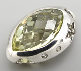 Кулон из коллекции "Sunshine" с лимонным цитрином Серебро 925