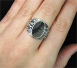 Кольцо с дендритическим кварцем Серебро 925