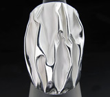 Текстурное кольцо из коллекции "Reflection" Серебро 925