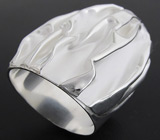 Текстурное кольцо из коллекции "Reflection" Серебро 925