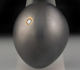 Кольцо из серебра 925 пробы с бесцветным цирконом. Серебро 925
