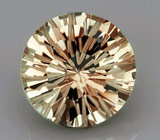 Желтый топаз авторской огранки "Universe" 9,4 карат 