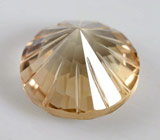 Желтый топаз авторской огранки "Universe" 9,4 карат 