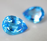 Пара топазов 30,51 карат 