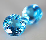 Пара топазов 15,82 карат 