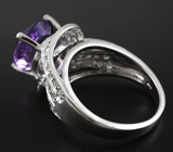 Серебряное кольцо с аметистом Серебро 925